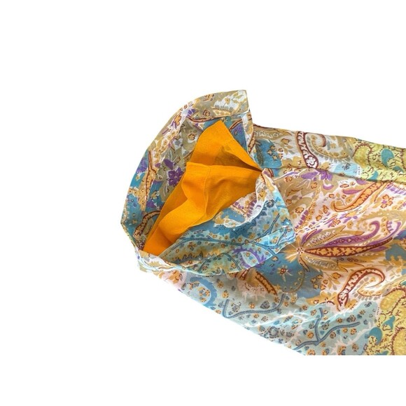 Sacred‎ Threads Mixed Media Patchwork Pull-On Wide Leg Pants Womens Sz M/L Boho - Picture 8 of 10